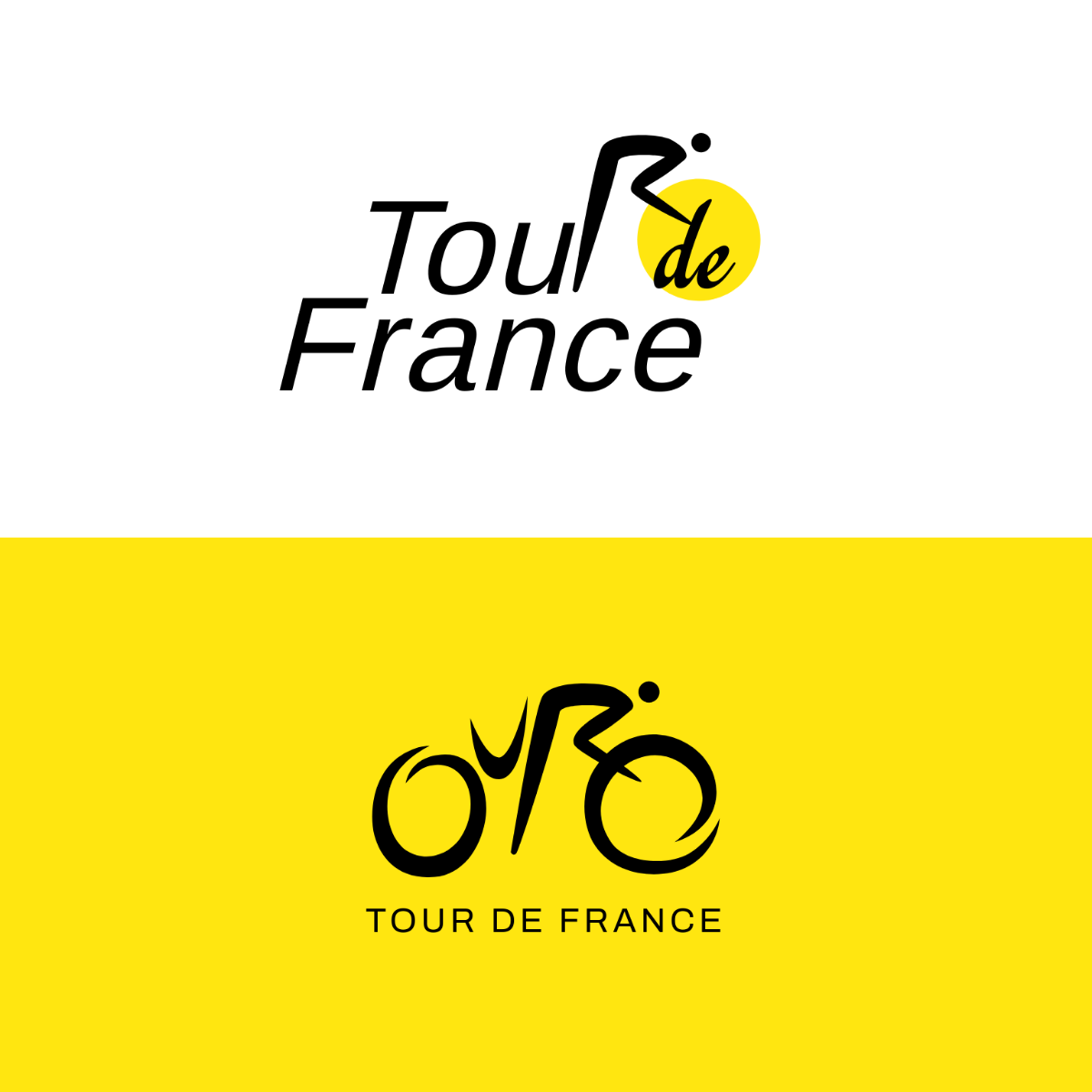 Free Tour De France Logo Clipart Template