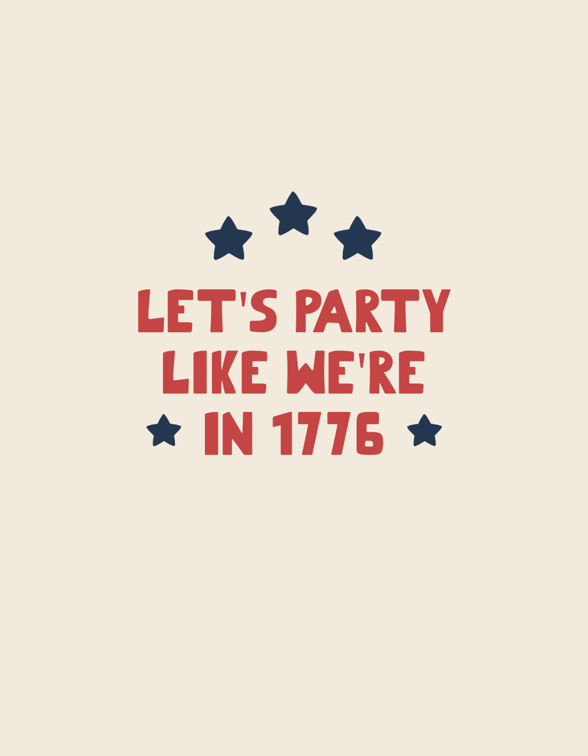 Funny 4th Of July Shirt Template