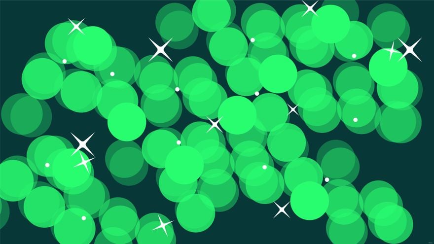 Free Green Glitter Background