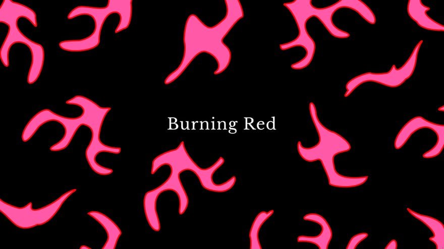Fire Red Wallpaper in JPG