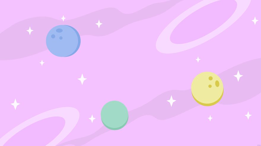 Free Pastel Space Background