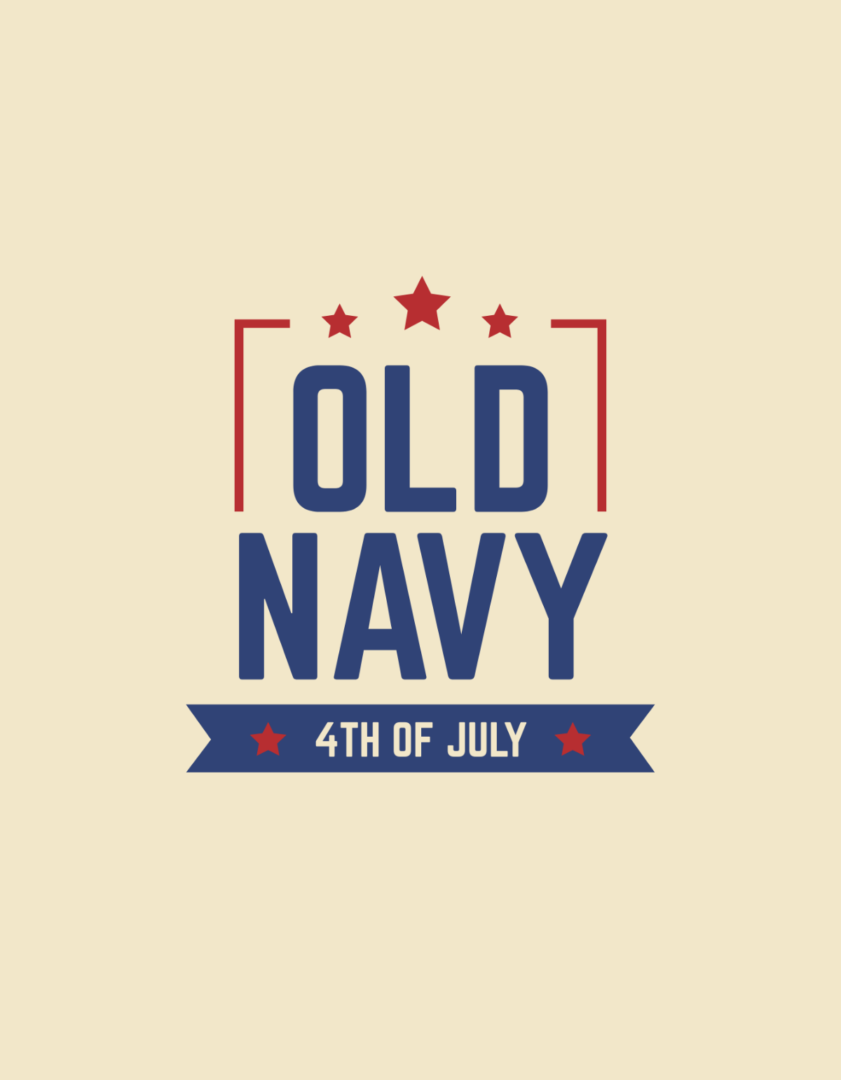 Old Navy 4th Of July Shirt Template