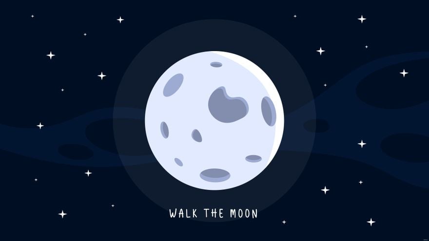 Free Moon Space Wallpaper