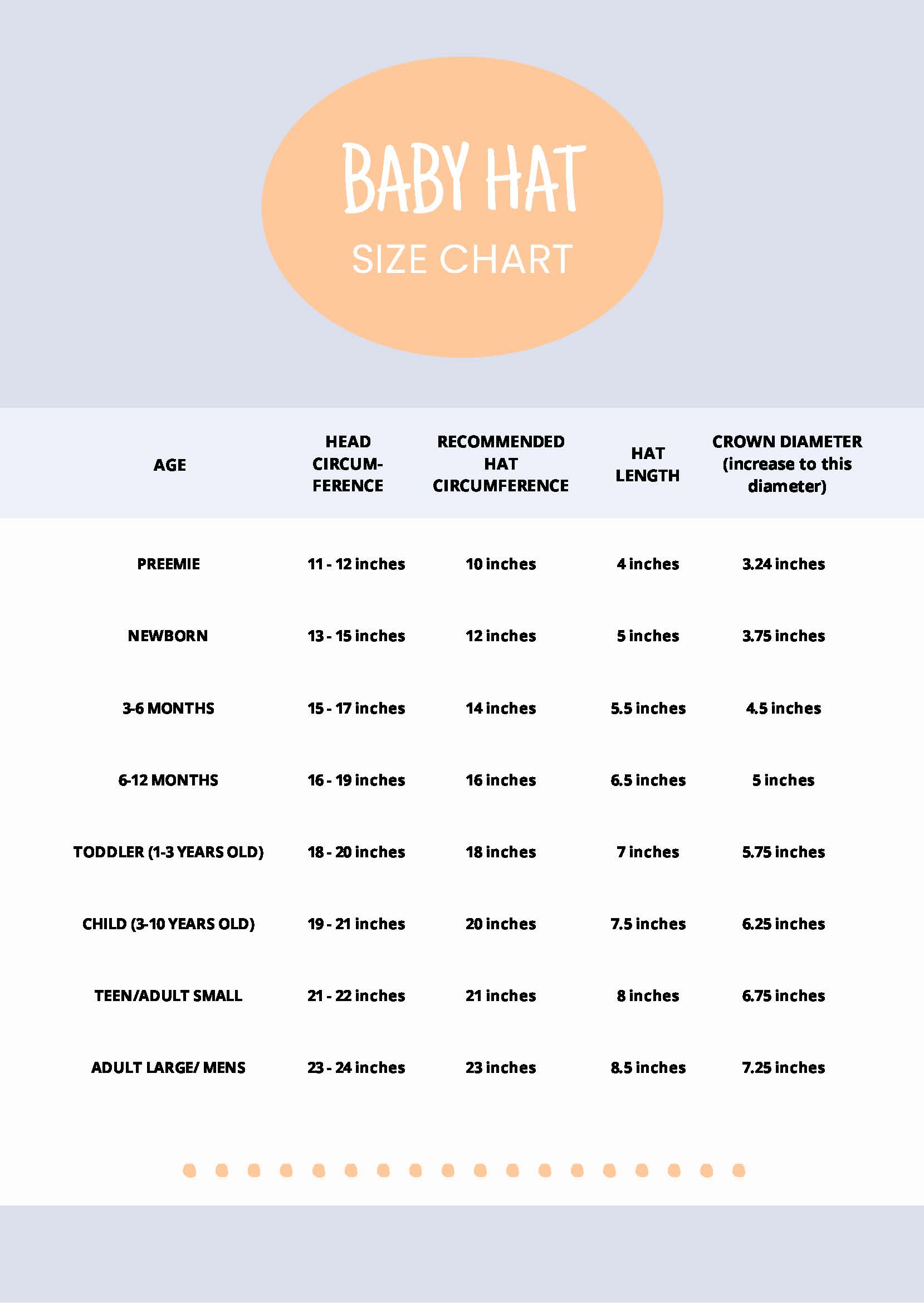 Page 2 Editable Dress Size Chart Templates In Adobe PDF To Download