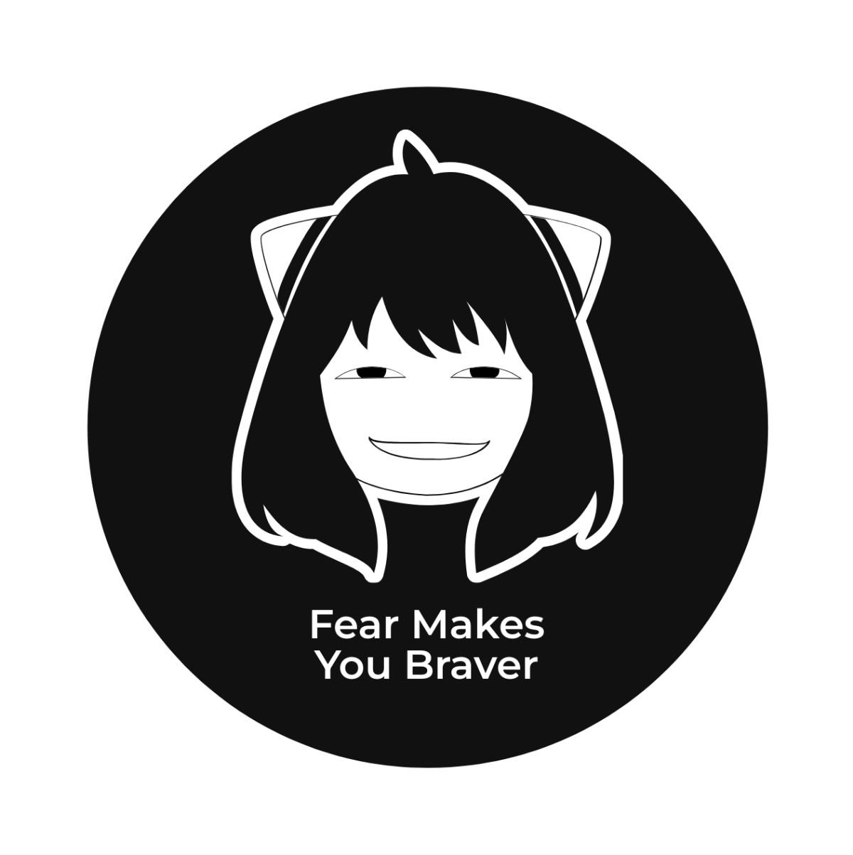 Free Anime Sticker Template