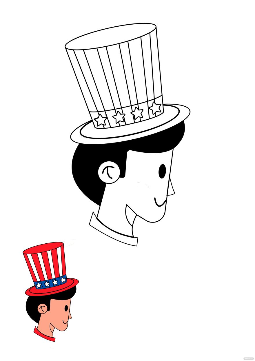 Free Cute 4th Of July Coloring Page