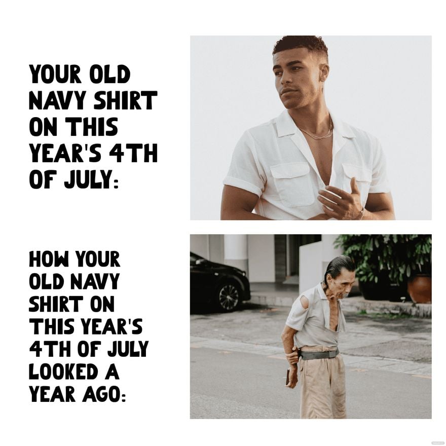 Old Navy 4th Of July Meme