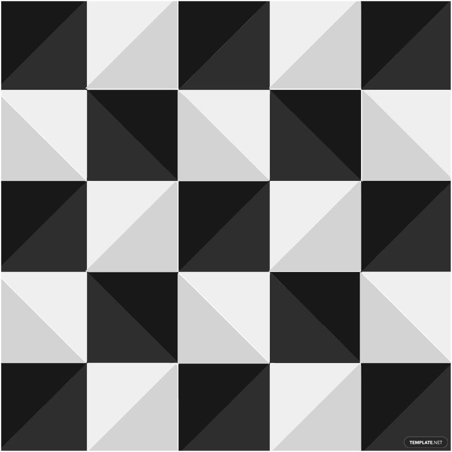 Free Geometric Checkered Flag Clipart