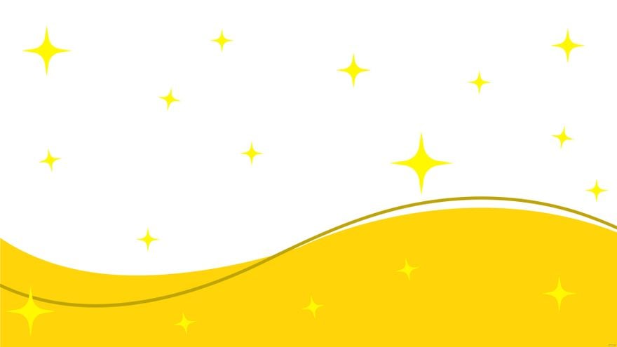 Yellow Sparkle Background