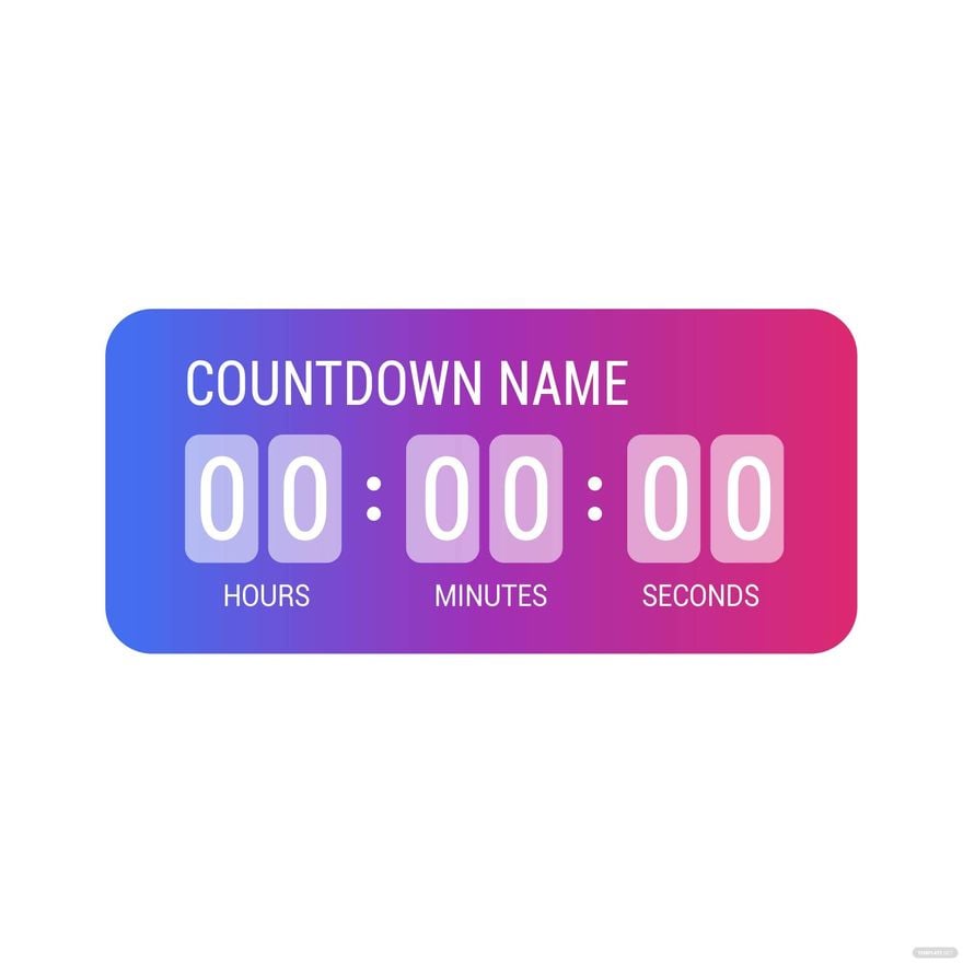 Instagram Countdown Clipart