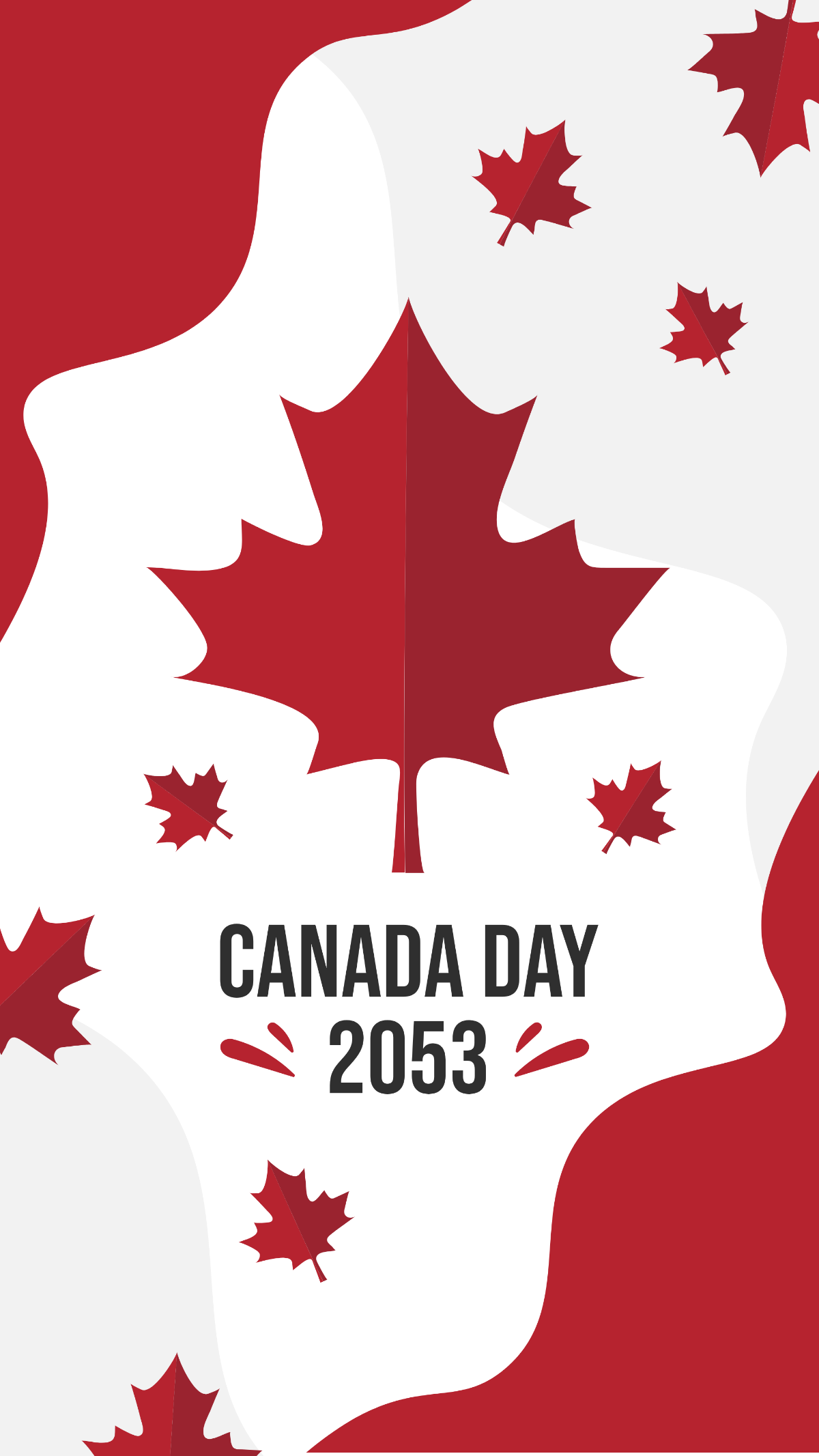 Free Canada Day Iphone Wallpaper Template