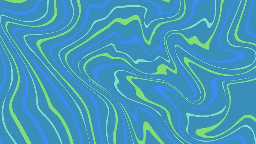 Free Blue And Green Marble Background