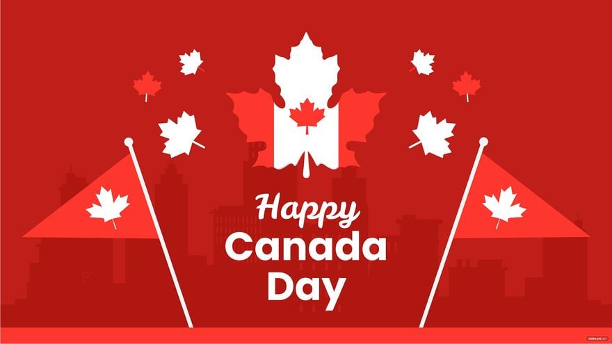Canada Day Leaf Wallpaper