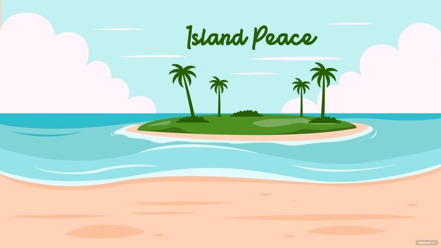Free Island Beach Wallpaper in JPG