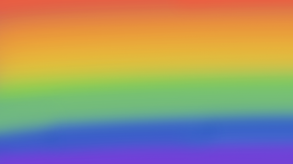 Rainbow Ombre Background Template