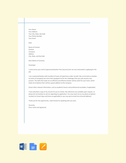 66+ FREE Cover Letter Templates | Download Ready-Made | Template.net