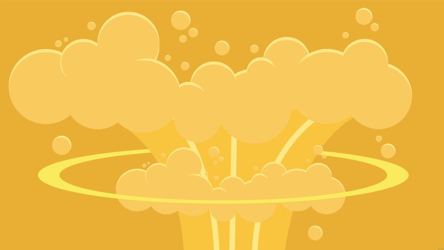 Free Yellow Smoke Background in Illustrator, EPS, SVG