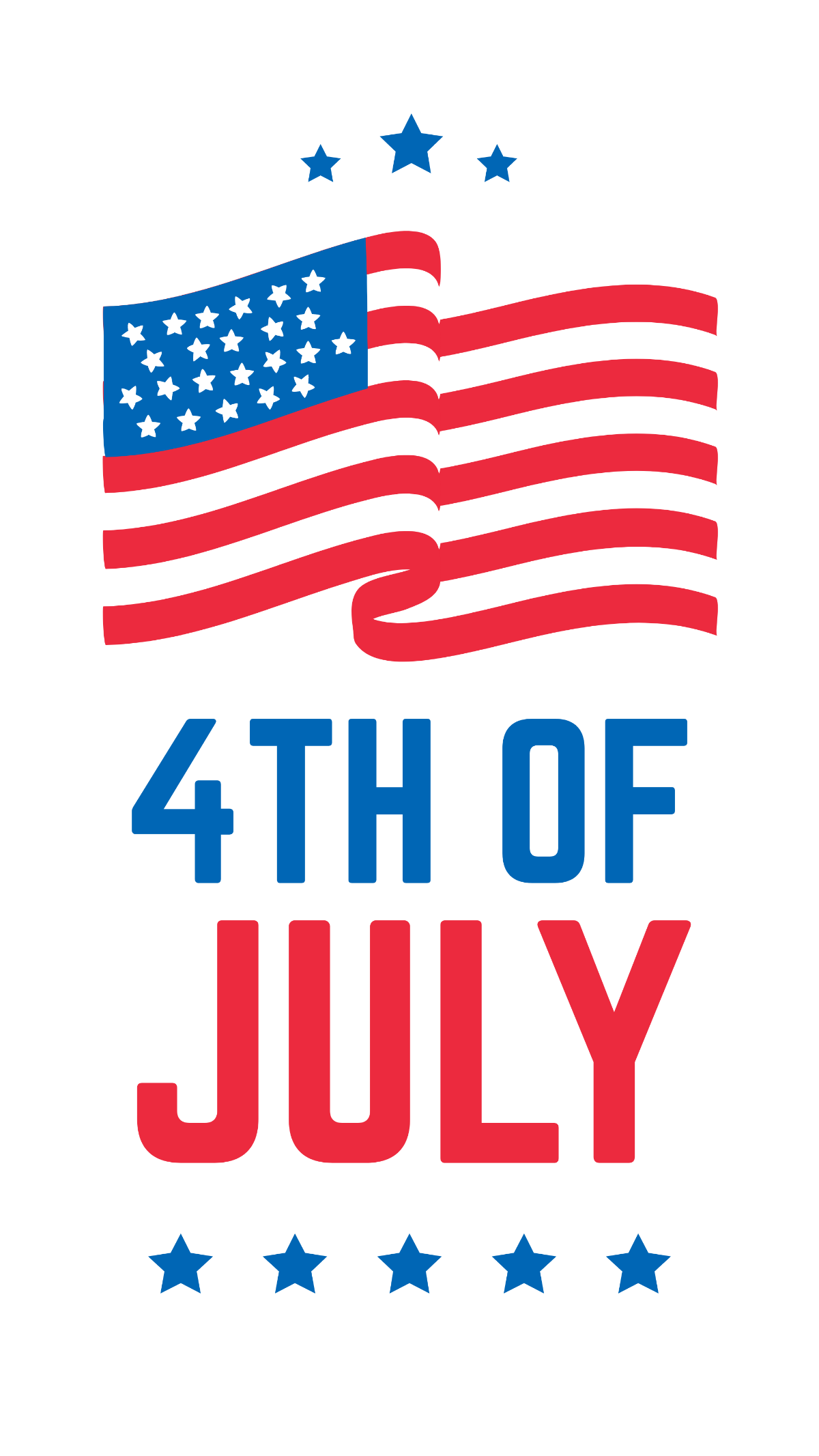 Free 4th Of July Iphone Wallpaper Template