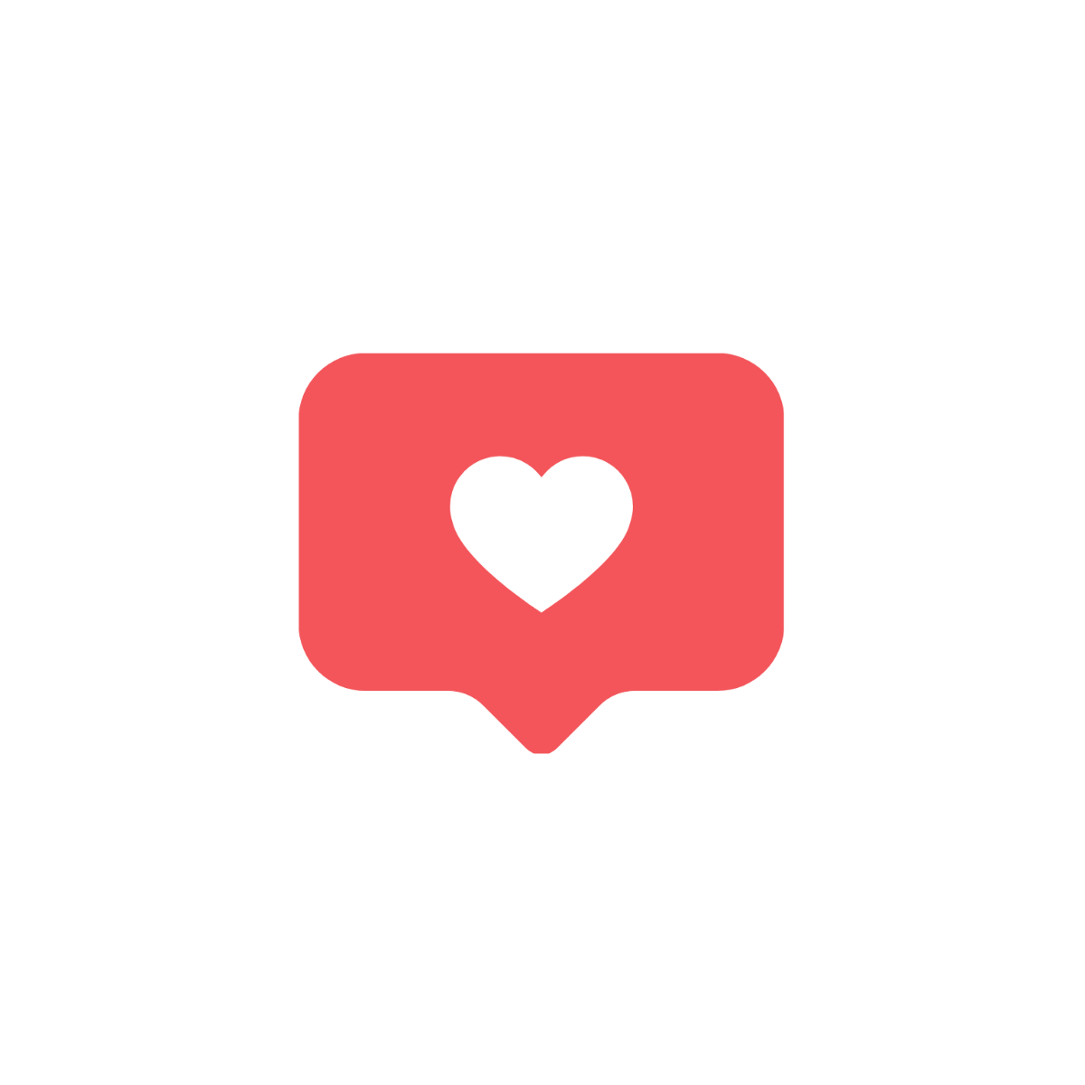 Instagram Heart Clipart Template