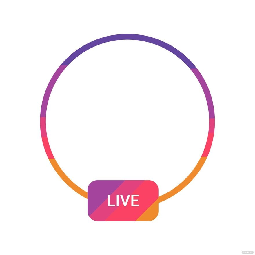 Free Instagram Live Icon Clipart