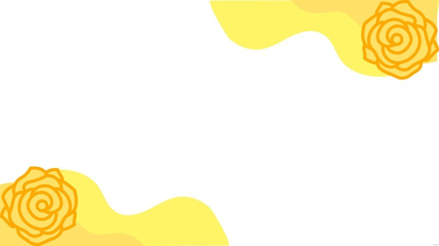Yellow Rose Background in Illustrator, EPS, SVG, JPG, PNG