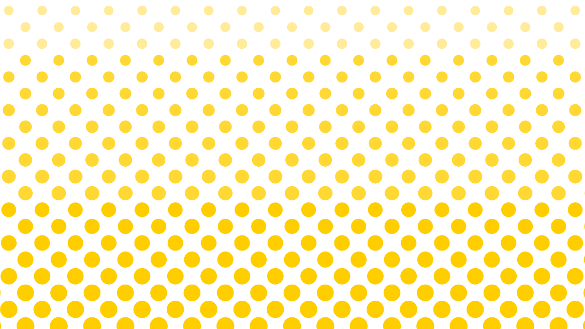 Free Yellow Polka Dot Background Template
