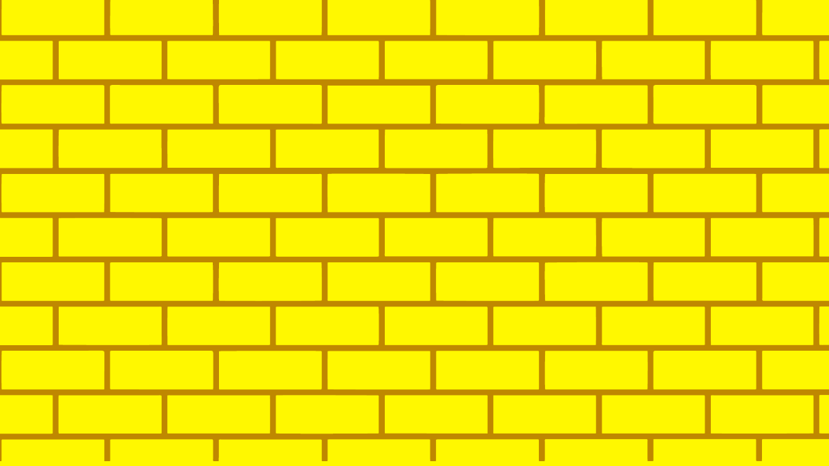 Yellow Brick Background Template