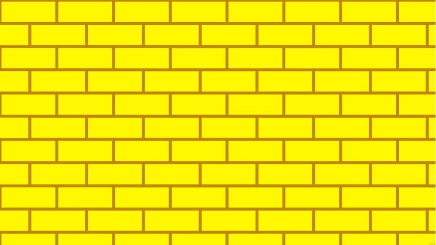 Free Yellow Brick Background