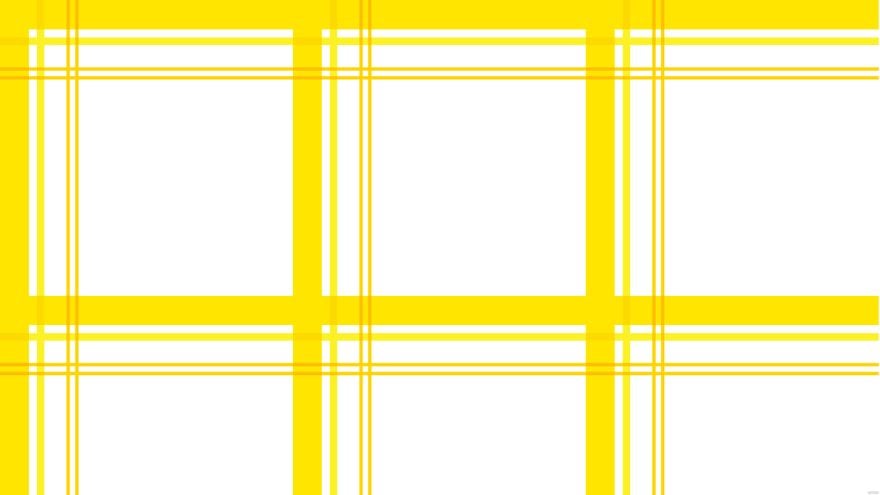 Free Yellow Plaid Background