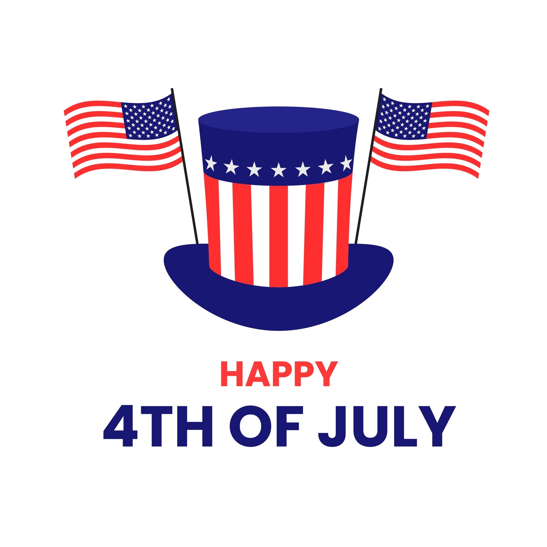 Free Happy 4th Of July Gif