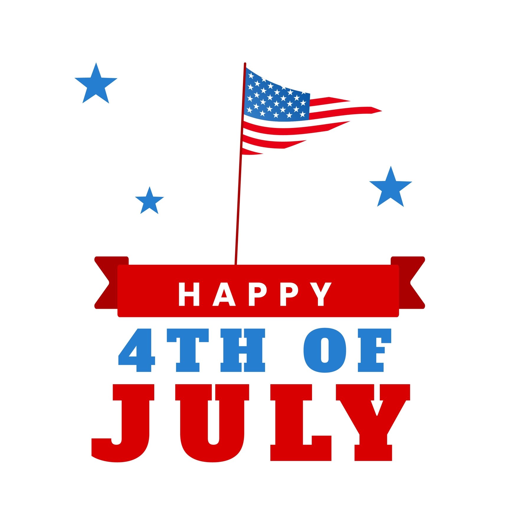 Free Transparent 4th Of July Gif