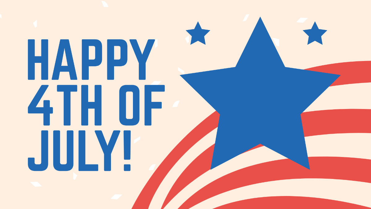 Free Happy 4th Of July Wallpaper Template