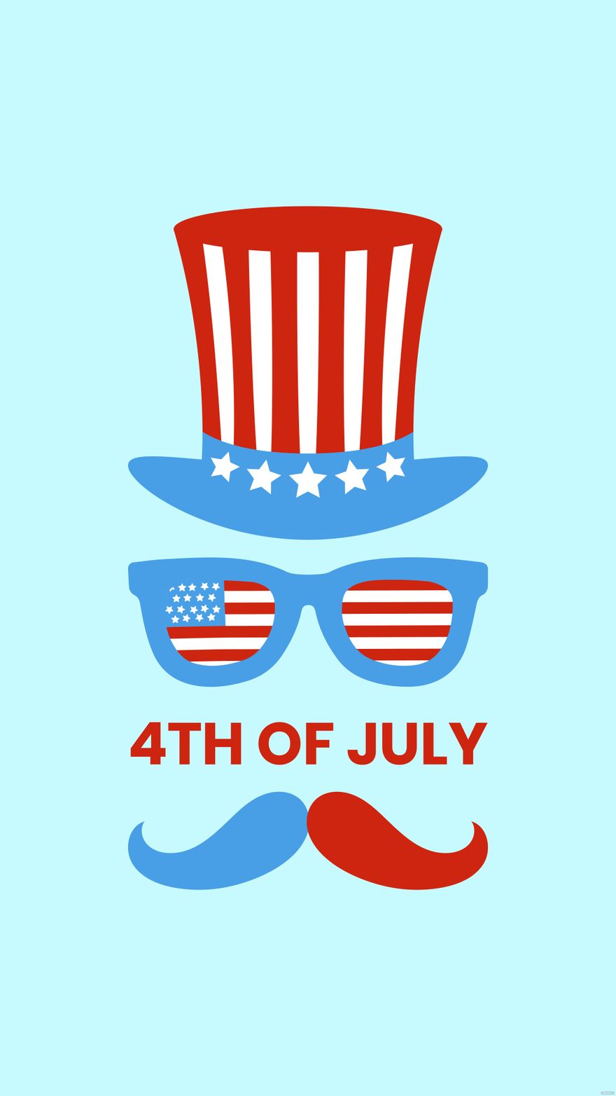 Free 4th Of July Iphone Background in Illustrator, EPS, SVG, JPG, PNG