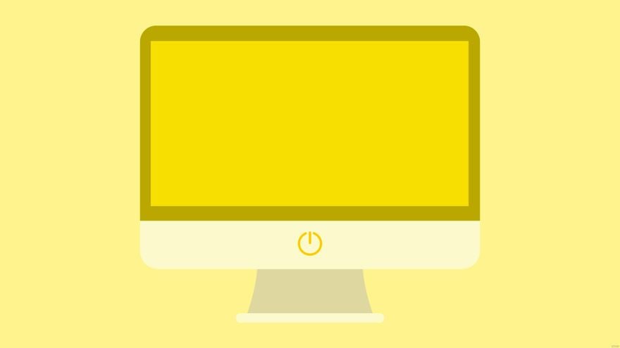 Free Yellow Desktop Background