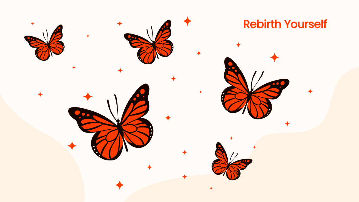 Free Glitter Butterfly Wallpaper Template