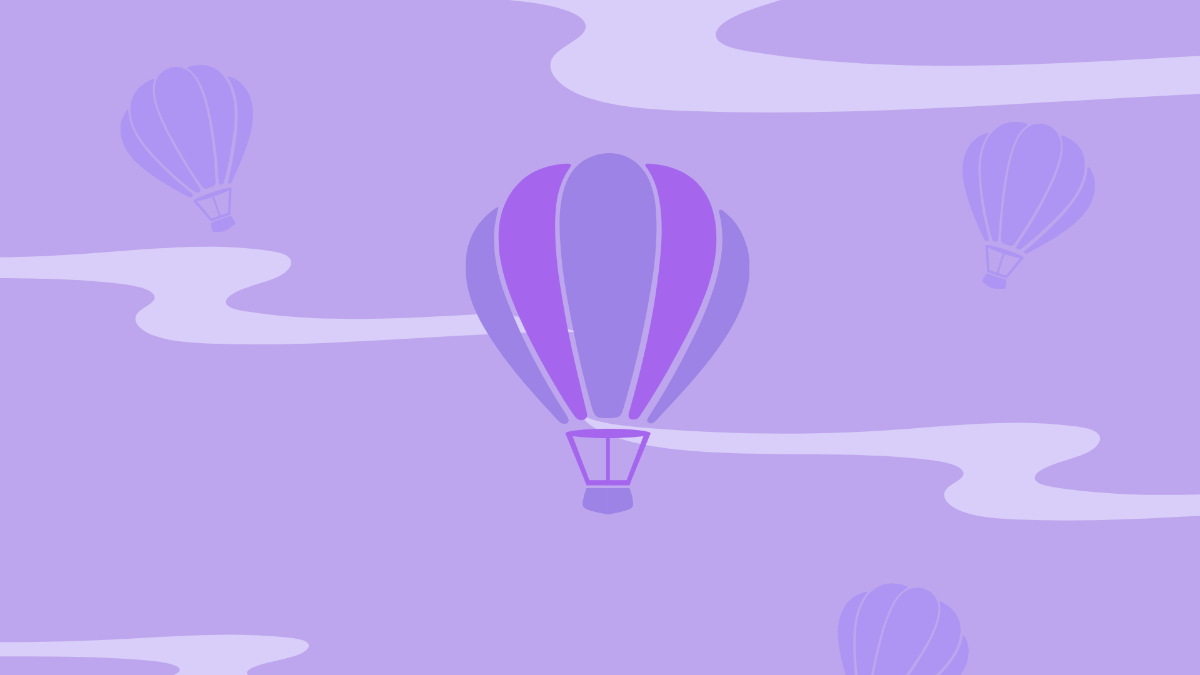 Light Purple Background Template
