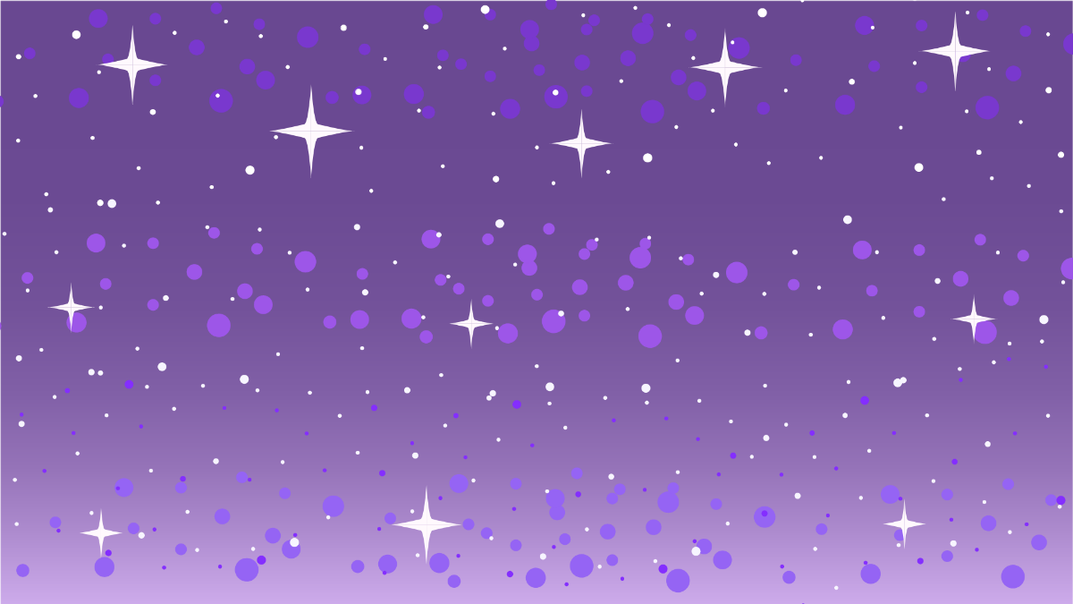 Purple Glitter Background Template