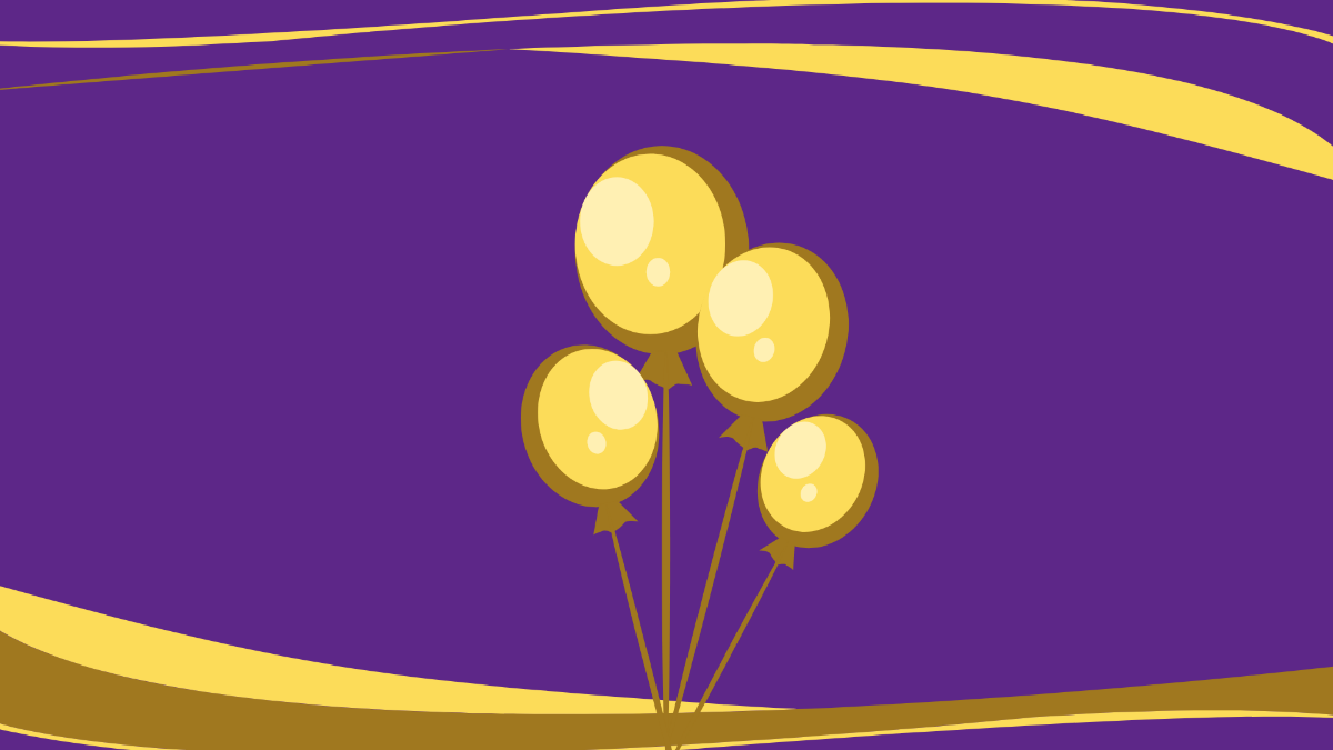 Purple and Gold Background