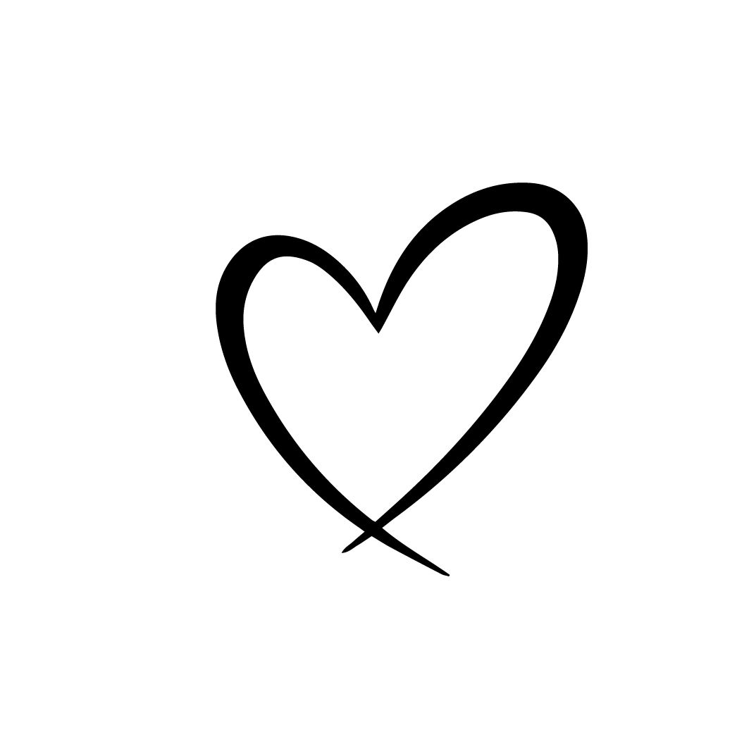 heart outline clip art free