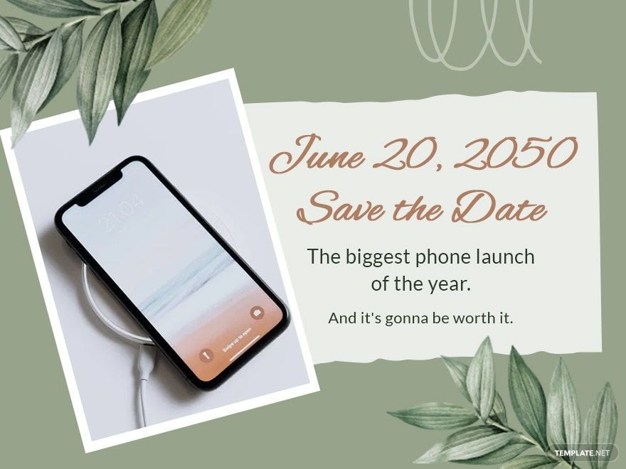 Save The Date Ecard Template
