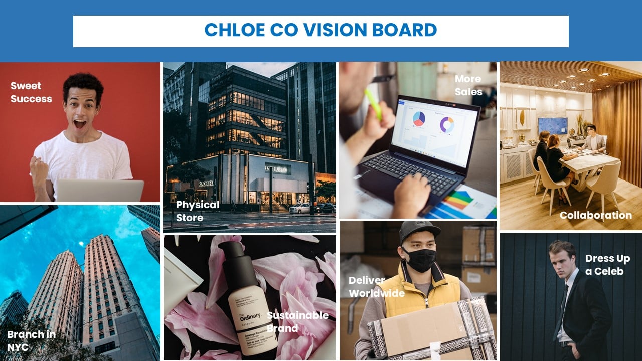 Free Business Vision Board