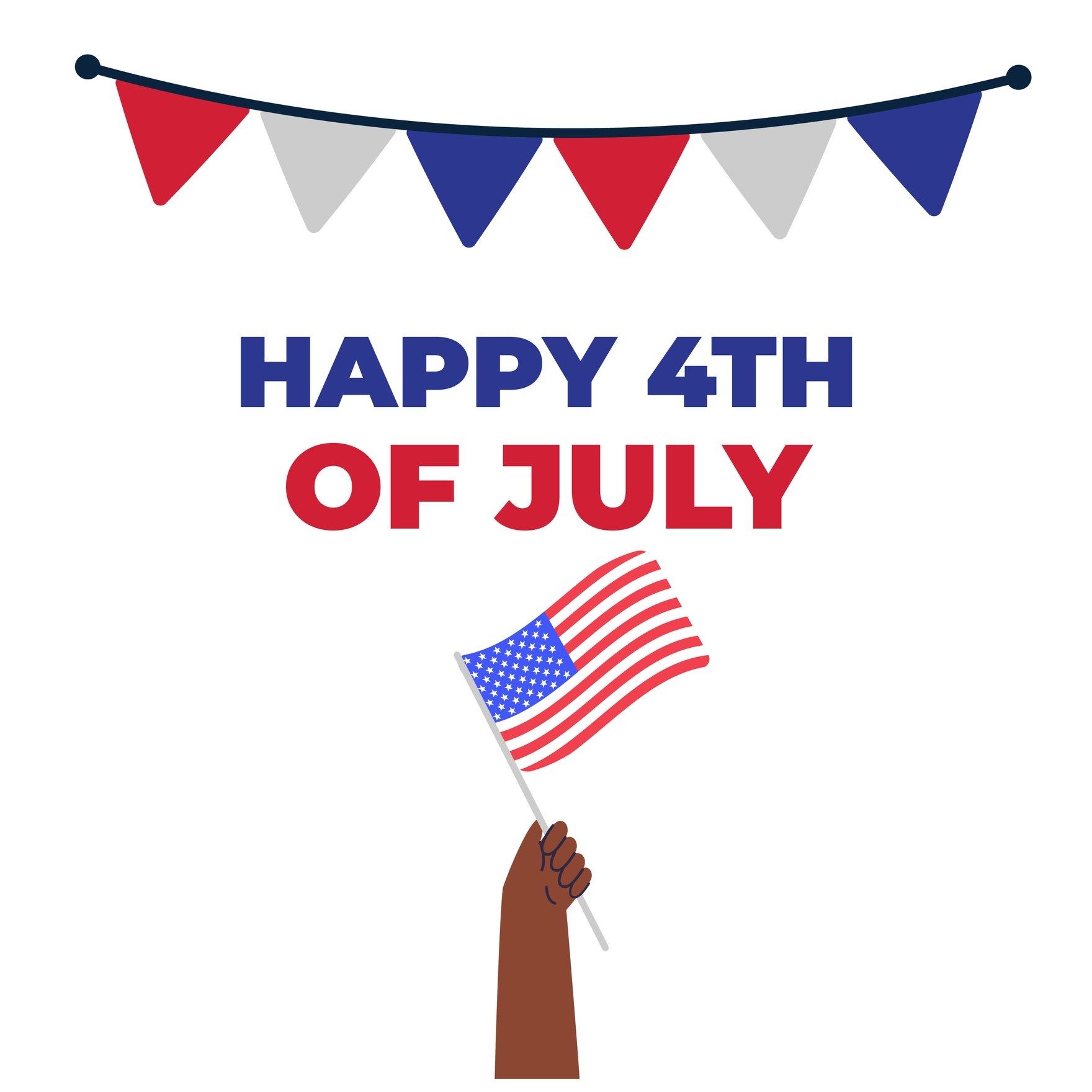 Free Patriotic 4th Of July Gif