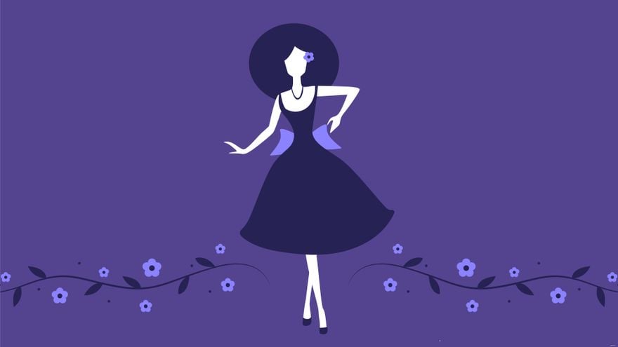 Girly Purple Background