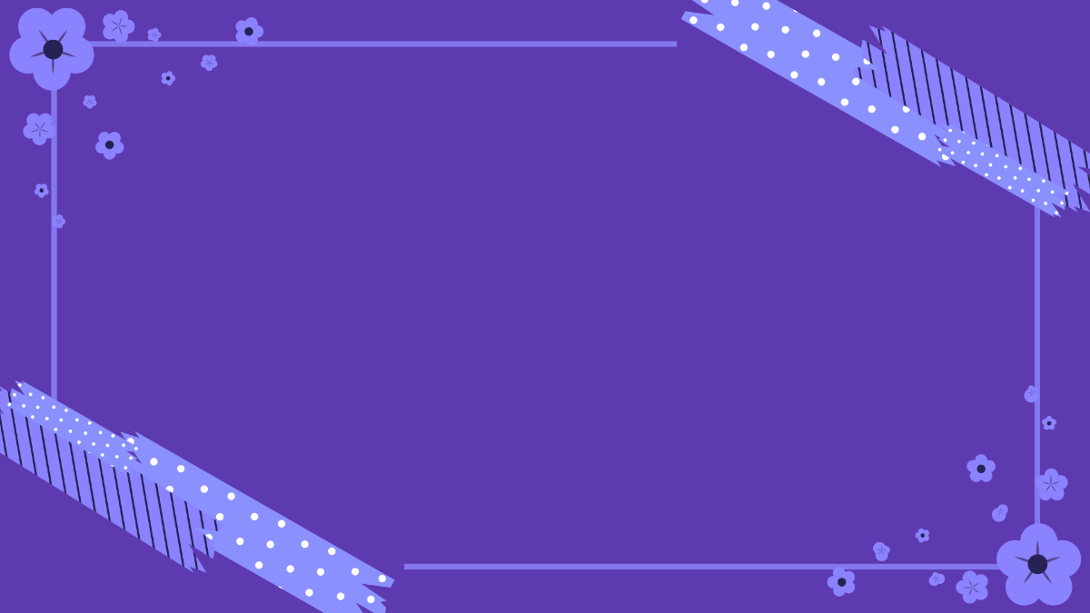 Purple Border Background Template