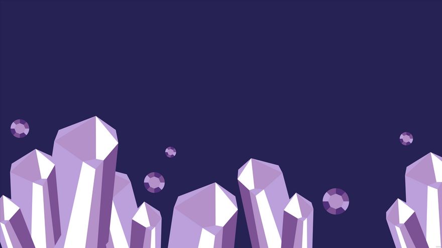 Purple Crystal Background
