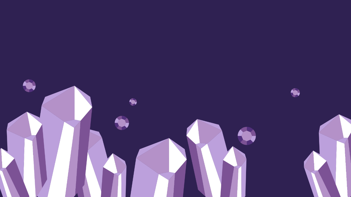 Free Purple Crystal Background Template