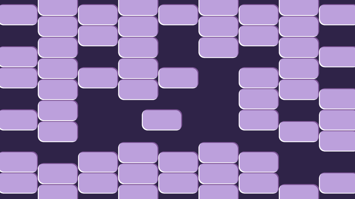 Purple Brick Background