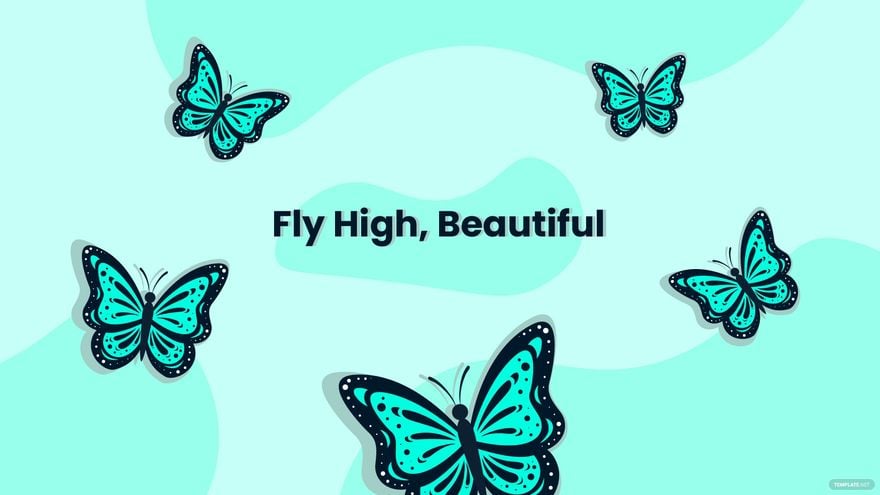 Free Pretty Butterfly Wallpaper - JPG 