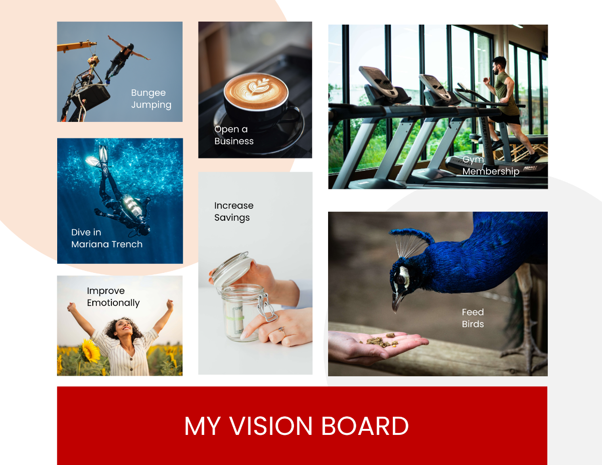 Creative Vision Board Template