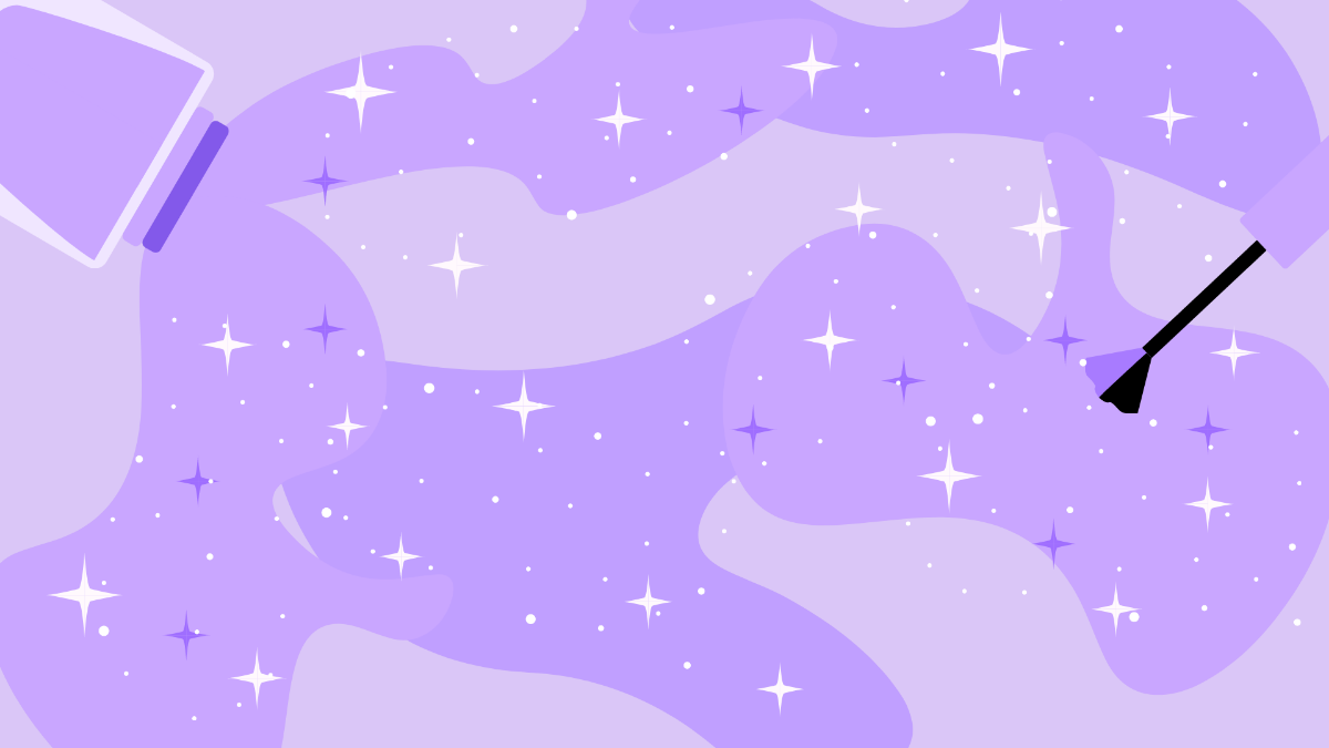 Light Purple Glitter Background Template
